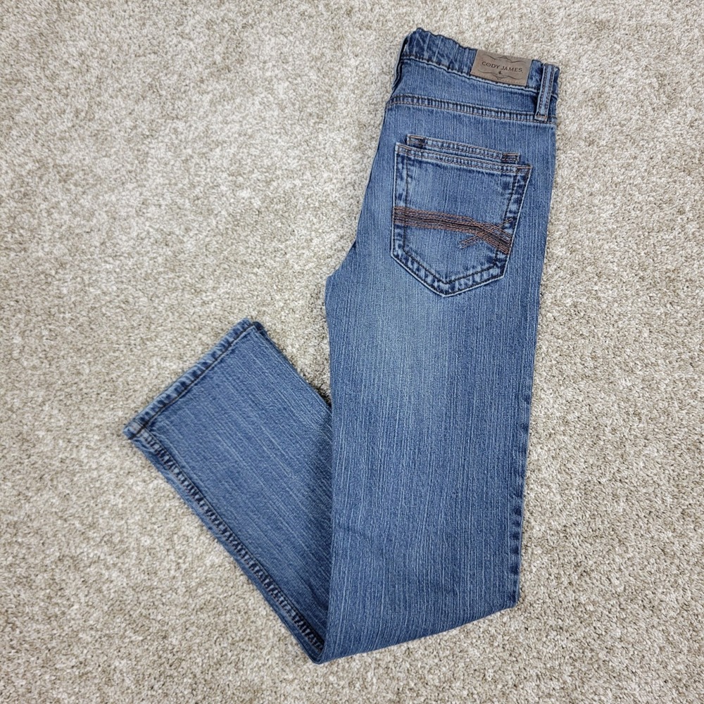 Cody James Boys 18 Reg Blue Denim Stretch Jeans